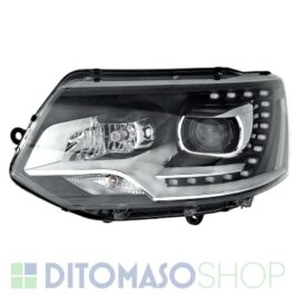 FARO SX NERO C/DRL LED PER VW TRANSPORTER T5 01/2011> OE 7E5941017