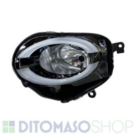 FARO SINISTRO NERO INFERIORE H7 C/DRL A LED MANUALE PER FIAT 500 07/2015> OE 52007767