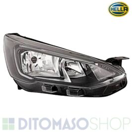 FARO DX H7+DRL LED CORNICE NERA PER FORD FOCUS 01/2018> HELLA OE 2498476