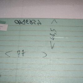 LUNOTTO VERDE RISCALDATO 2PIN PER LAND ROVER DEFENDER 1983> 2 SPIGOLI TONDI 2 VIVI