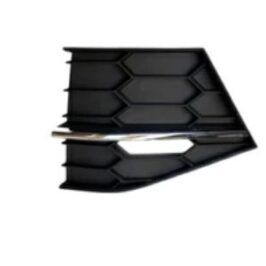 GRIGLIA DX PARAURTI ANTERIORE CENTRALE  C/PROFILO CROMATO PER SKODA SUPERB 01/2015> OE 3V085366669B9