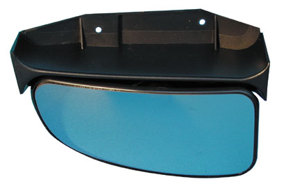 VETRO SPECCHIO DX INFERIORE C/PIASTRA PER CITROEN JUMPER-PER FIAT DUCATO-PER PEUGEOT BOXER 1999-