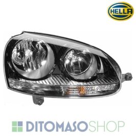 FARO DX 2H7 NERO C/MOTORINO ELETTRICO PER VW GOLF 5 08/2003>-HELLA [OE 1K6941030T]