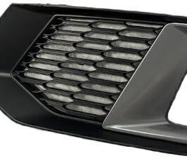 GRIGLIA SX PARAURTI ANTERIORE CROMO SCURO-NERO PER AUDI S7 01/2018> OE 4K8807647D9EL