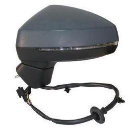 RETROVISORE DX ELETTRICO TERMICO PRIMERIZZATO ABBATTIBILE C/LANE ASSIST+LUCCIOLA PER AUDI A3 04/2012-/A3 05/2016- 3/5PORTE