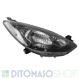 FARO DESTRO H4 NERO C/MOTORINO PER MAZDA 2 01/2008> OE D651510L0D