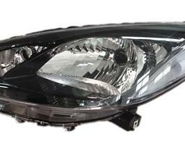 FARO DX H4 C/MOTOR ELETTR MAZDA 2 01/08> PARAB NERA