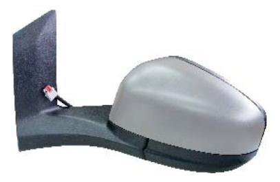 RETROVISORE DX ELETTRICO TERMICO C/CALOTTA PRIMERIZZATA PER FORD COURIER 01/2014-