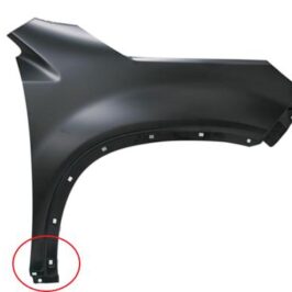 PARAFANGO ANTERIORE DX C/FORI GIROPARAFANGO PER KIA SORENTO 01/2010> [OE 663211U000]