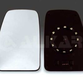 VETRO SPECCHIO SX TERMICO C/PIASTRA PER OPEL MOVANO 12/2003-/PER RENAULT MASTER 12/2003-