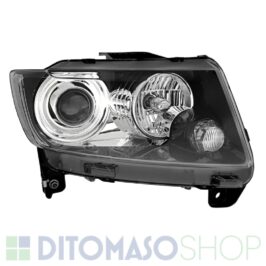 FARO DESTRO NERO C/MOTORINO PER JEEP COMPASS 01/2011> OE K68185340AA