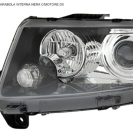 FARO DX NERO C/MOTORINO PER JEEP COMPASS 01/2011> OE K68185340AA