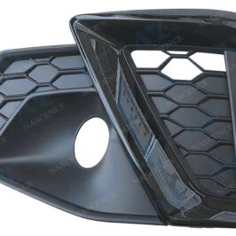 GRIGLIA FENDINEBBIA SX C/MODANATURA NERA LUCIDA PER AUDI A4 S-LINE 07/2019> OE 8W0807681AMT94