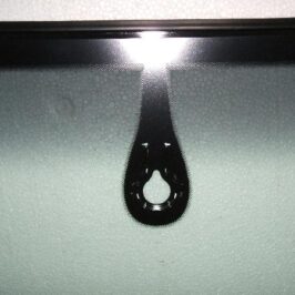 PARABREZZA INCAPSULATO VERDE C/FASCIA GRIGIA+SENSORE+VIN 2006> OE 8J8845099ENVB