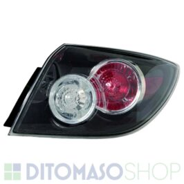 FANALE POSTERIORE DESTRO ESTERNO NERO PER MAZDA 3 5PORTE 10/2003>12/2008 OE BR5S51150C