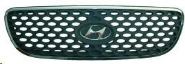 GRIGLIA RADIATORE CROMATA/NERA PER HYUNDAI TERRACAN 01/2004> [OE 86250H1510]