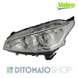 FARO SINISTRO 2H7 C/LENTE+LED+MOTORINO PER PEUGEOT 208 01/2012> VALEO OE 1608206580