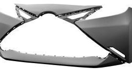 PARAURTI ANTERIORE PRIMERIZZATO PER TOYOTA AYGO 01/2014> TUV [OE 521190H914]