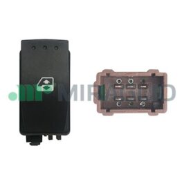 INTERRUTTORE ALZACRISTALLO DX 6PIN PER RENAULT TRAFIC 10/2000>12/2006 [OE 8200057321]