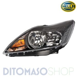 FARO SX H1-H7 NERO C/MOTORINO ELETTRICO PER FORD FOCUS 04/2007> HELLA [OE 1521196]