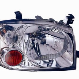 FARO DX H4 CROMATO ELETTRICO PER NISSAN NAVARA-KING CAB 01/2002>12/2004
