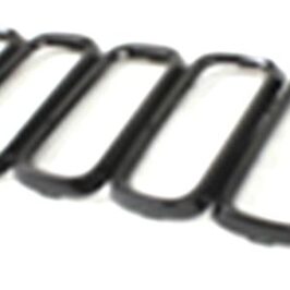 KIT MODANATURE NERO LUCIDO GRIGLIA RADIATORE PER JEEP RENEGADE ALTITUDE 05/2018> OE 735707000