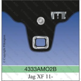 PARABREZZA VERDE INCAPSULATO C/SENSORE +ANTI APPANNAMENTO PER JAGUAR XF 01/2012> OE C2Z28996