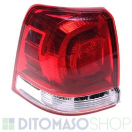 FANALE POSTERIORE SX ESTERNO A LED BIANCO/ROSSO PER TOYOTA LAND CRUISER FJ200 01/2008> [OE 8156160750]
