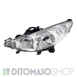 FARO SINISTRO H7-H1 ELETTRICO PER PEUGEOT 207 04/2006> OE 620895