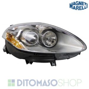 FARO DX 2H1 CROMATO C/MOTORINO ELETTRICO PER FIAT BRAVO 01/2007-  MARELLI [OE 51757534]