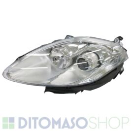 FARO SINISTRO 2H1 CROMATO C/INDICATORE BIANCO+MOTORINO PER FIAT BRAVO 01/2007> OE 51937396