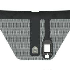 PARABREZZA VERDE ACUSTICO C/SENSORE PER TOYOTA YARIS 01/2011>|07/2014>