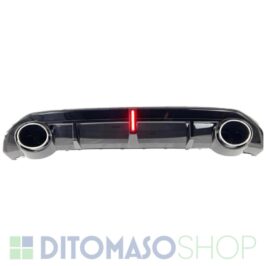 SPOILER PARAURTI POSTERIORE+TERMINALI TRASFORMAZIONE RS3 PER AUDI A3 01/2020>
