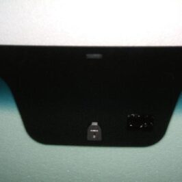 PARABREZZA VERDE RISCALDATO C/FASCIA BLU+SENSORE+FINESTRELLA+BASETTA CON SCALANATURE PER KIA SPORTAGE 08/2010-