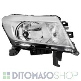 FARO DESTRO H4 ELETTRICO CROMATO PER NISSAN NAVARA 01/2015> OE 260104KHOB