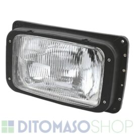 FARO SINISTRO H4 PER IVECO 110-150-170-180-190-260-330-670 1980>1993
