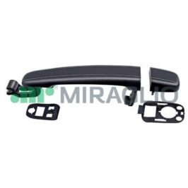 MANIGLIA ESTERNA NERA ANTERIORE+POSTERIORE DX/SX PER CITROEN C2-C3-C4-C4 GRAN PICASSO/PER PEUGEOT 307
