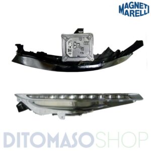 LUCE DIURNA DX A LED FARO XENON PER LANCIA 06/2008-  MARELLI  [OE 51858207]