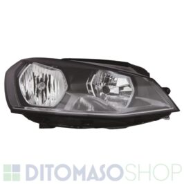 FARO DX H7-H15 C/MOTORINO ELETTRICO VOLKSWAGEN GOLF 7-10/2012>PARABOLA NERA [OE 5G1941006]