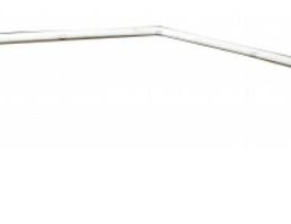 MODANATURA PARAURTI ANTERIORE CENTRALE CROMATA PER MERCEDES CLASSE E C207 Coup&egrave; 01/2009> [OE A2078852321]