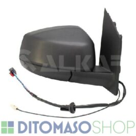 RETROVISORE DX ELETTRICO TERMICO NERO C/ANTENNA 5+1PIN PER VW CADDY 2021>