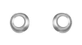 KIT CORNICI FENDINEBBIA DX+SX CROMATE PER PEUGEOT 307 SPORT 09/2005> OE 7452HC