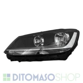 FARO SX 2H7 CON MOTORINO ELETTRICO PER VW SHARAN 01/2010> PARABOLA NERA [OE 7N0941700]