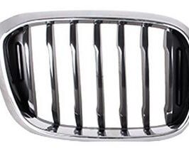 GRIGLIA RADIATORE DX CROMATA-NERA PER BMW X3 G01 01/2018> [OE 51137440854]