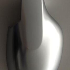 CALOTTA RETROVISORE DX SATINATA PER RENAULT TWINGO 06/2007>12/2011