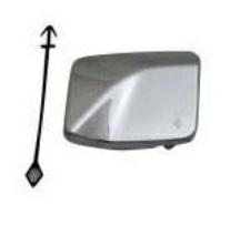 COPRIGANCIO CROMATO PARAURTI ANTERIORE PER MERCEDES CLASSE M W166 10/2011> [OE A1668851823]