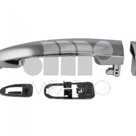 MANIGLIA ESTERNA CROMATA DX ANTERIORE+POSTERORE DX+SX PER FIAT BRAVO 01/2007>  LANCIA DELTA 06/2008> [OE 735440855]