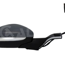 RETROVISORE DX MECCANICO C/SONDA+LUCCIOLA+BASE CROMATA PRIMERIZZATO PER PEUGEOT 2008 01/2013>|208 01/2012>