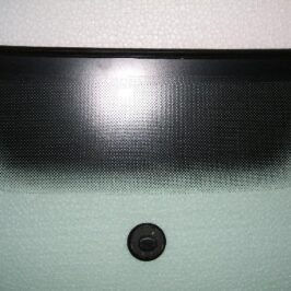 PARABREZZA INCAPSULATO VERDE C/FINESTRELLA+PROFILO SUPERIORE A VISTA PER VW POLO 08/2001>08/2009