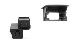 KIT STAFFA E FERMO PARAURTI ANTERIORE SX PER NISSAN MICRA K12 01/2003>09/2010